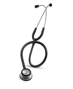 گوشی پزشکی لیتمن کلاسیک 2 مشکی با فاکتور رسمی مدل 2201 Littmann Classic II