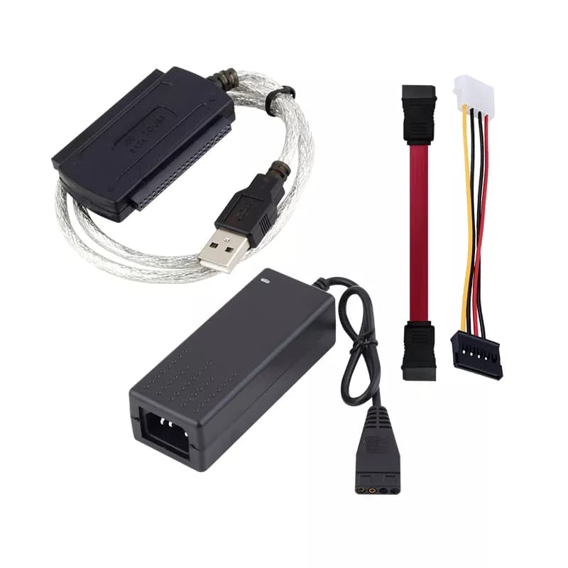 مبدل USB 2.0 به IDE & SATA کی نت K-CO84