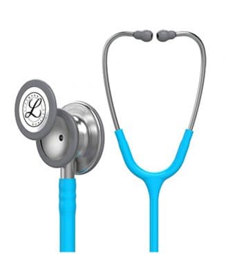 گوشی پزشکی لیتمن کلاسیک 3 فیروزه ای با لیبل اصالت مدل Littmann Classic III Turquoise 5835