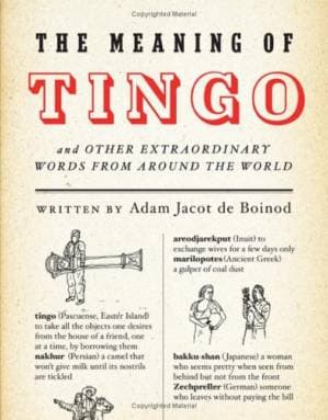 دانلود کتاب The Meaning of Tingo: and Other Extraordinary Words from Around the World