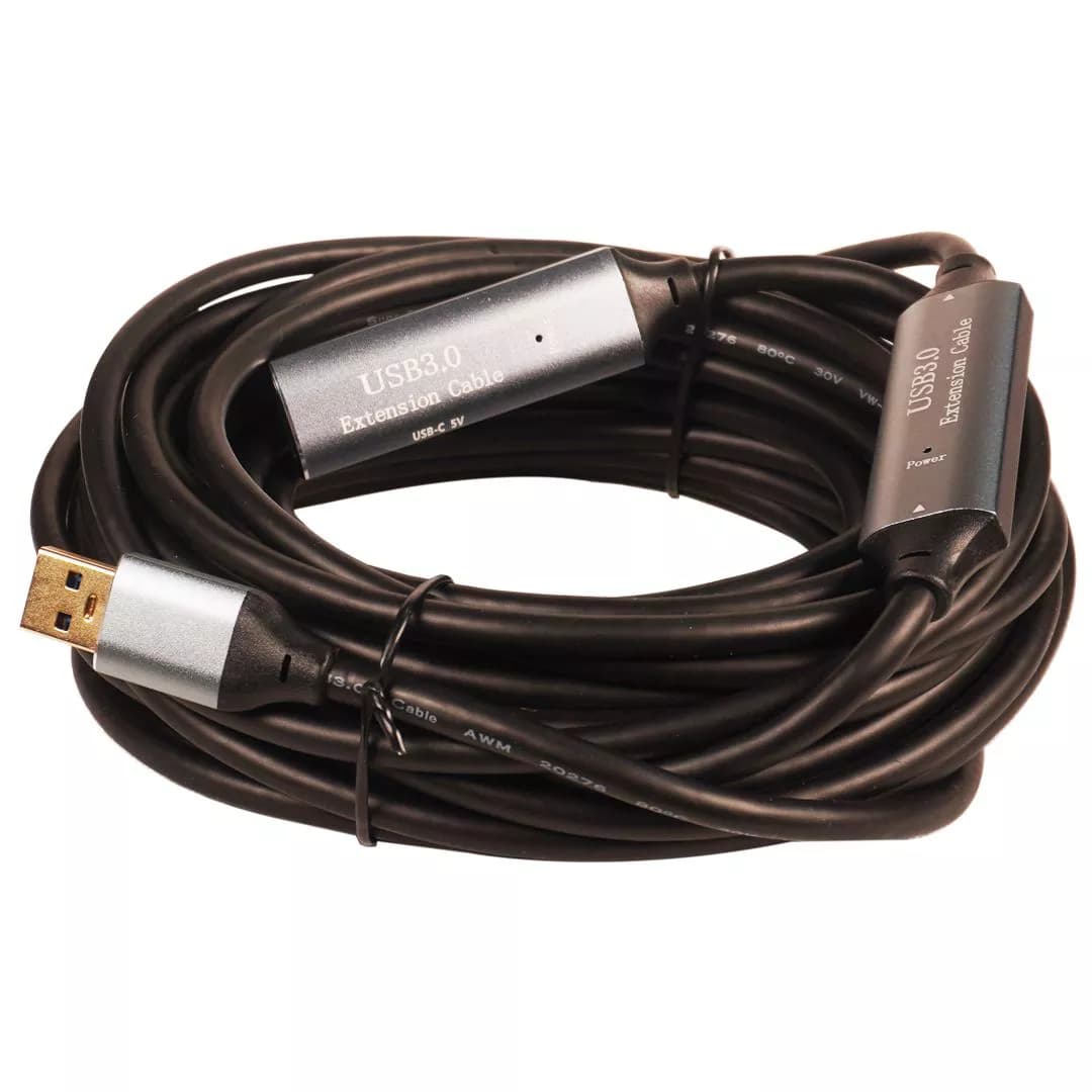 کابل افزایش طول اکتیو 3.0 USB کی نت 15 متری K-C34 — تصویر ۳