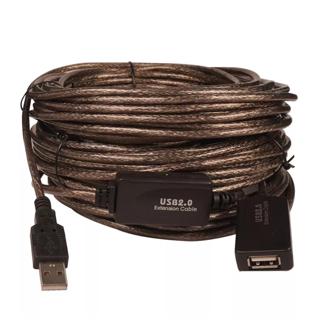کابل افزایش طول USB وی نت 30 متری V-E9 — تصویر ۳