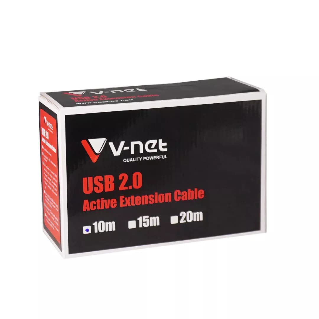 کابل افزایش طول USB وی نت 10 متری V-E5 — تصویر ۴