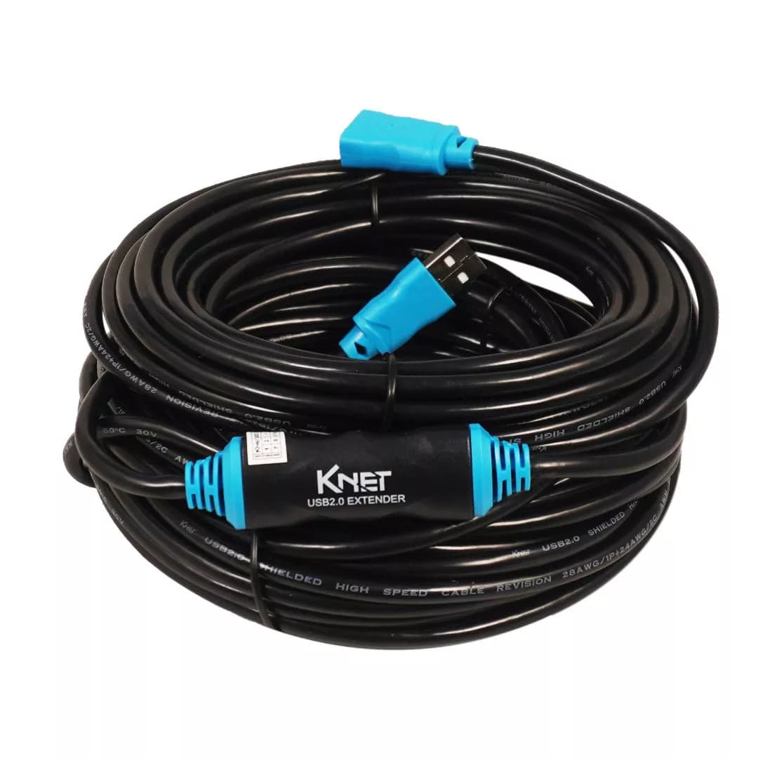 کابل افزایش طول USB 2.0 کی نت 15 متری K-C6 — تصویر ۷