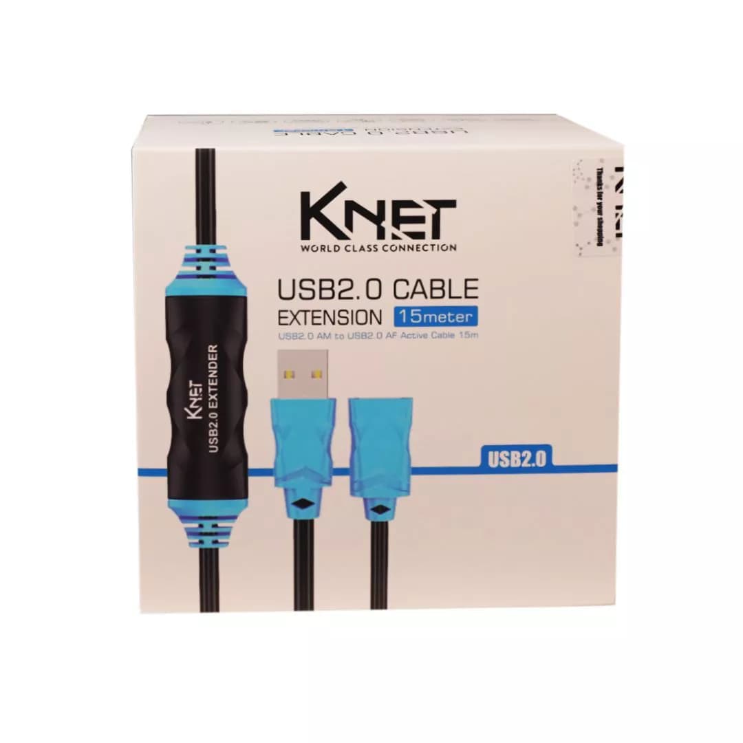 کابل افزایش طول USB 2.0 کی نت 15 متری K-C6 — تصویر ۶