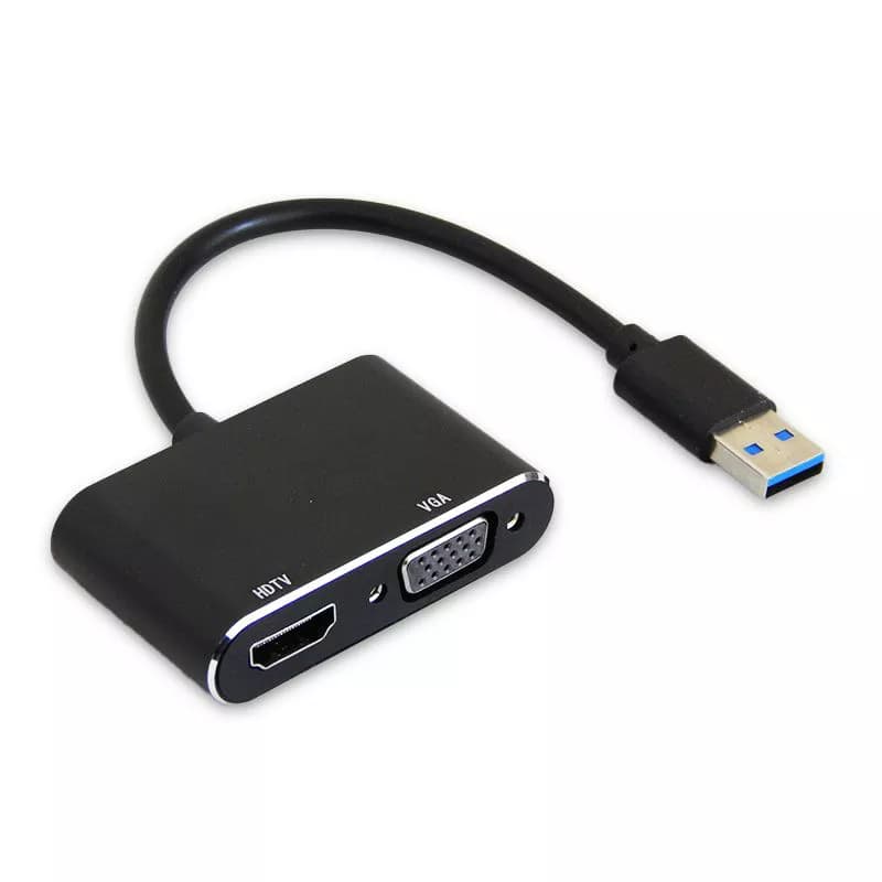 مبدل USB 3.0 به HDMI و VGA کی نت K-CO81 — تصویر ۲