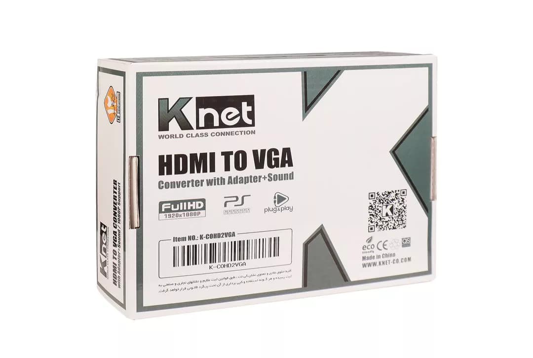 مبدل HDMI به VGA کی نت K-CO73 — تصویر ۴