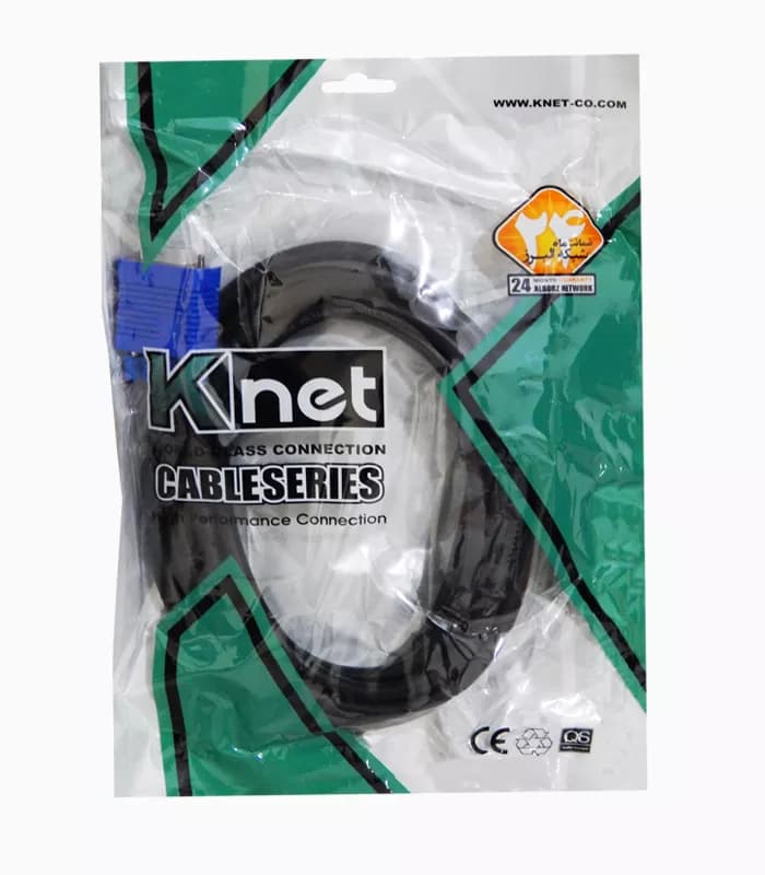 کابل VGA کی نت 5 متری K-C182 — تصویر ۵