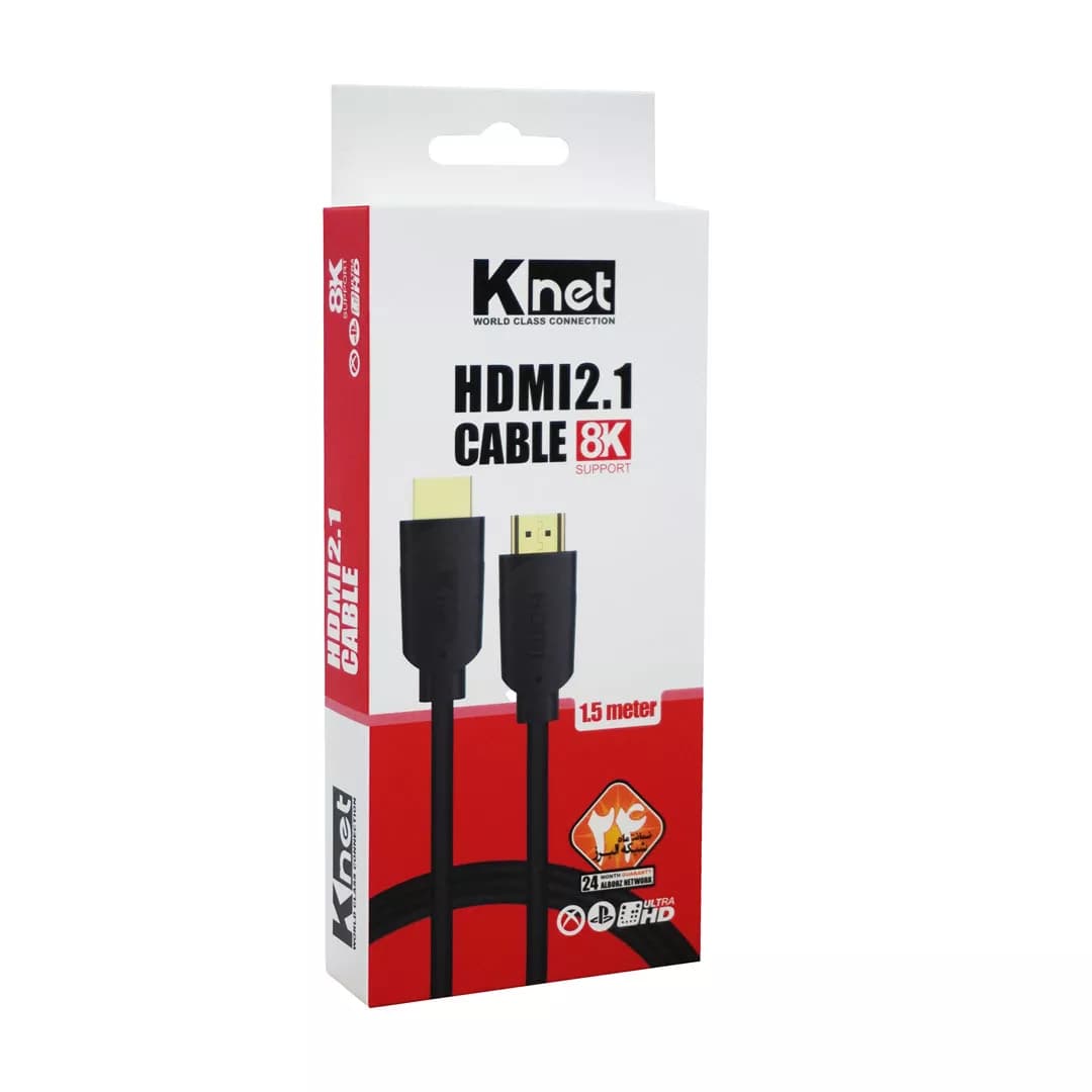 کابل 2.1 HDMI کی نت 1.5 متری K-C240 — تصویر ۳