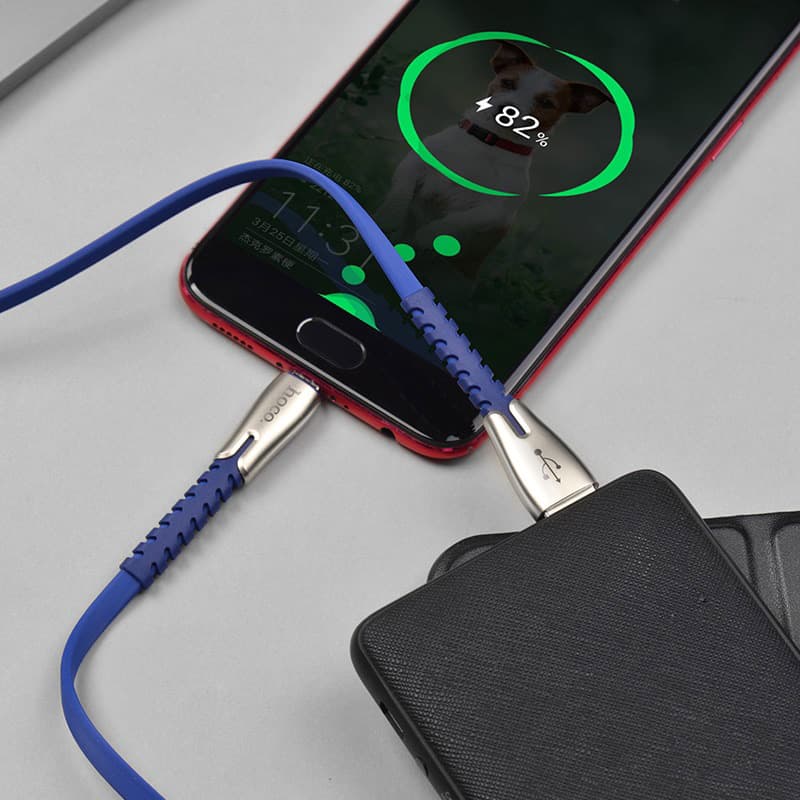 کابل تبدیل USB به Micro USB هوکو Hoco U58 Core — تصویر ۴