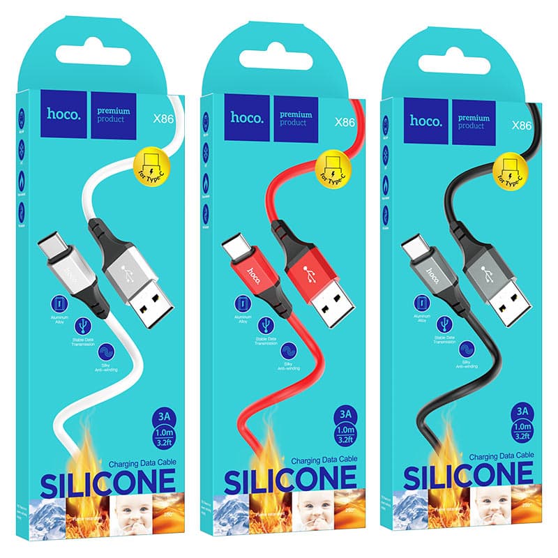 کابل تبدیل USB به Type-C هوکو Hoco X86 — تصویر ۶