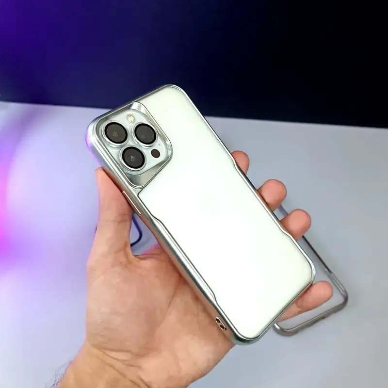 قاب شفاف آیفون 15 پرو مکس مدل New Zone برند Gear4 – iPhone 15 Pro Max Gear4 New Zone Clear Case