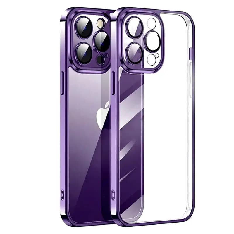 قاب محافظ لنزدار شفاف آیفون 12 پرو مکس برند Berlia – iPhone 12 Pro Max Berlia Lens Guard Clear Case