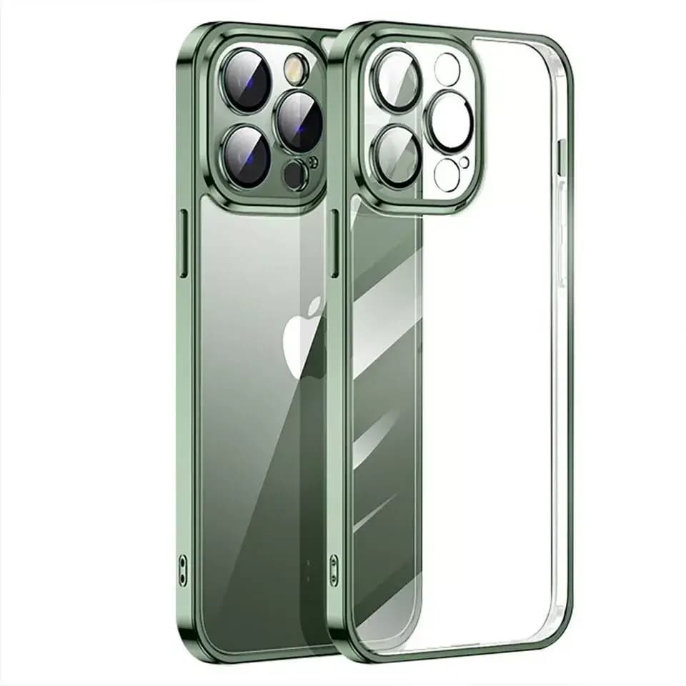 قاب محافظ لنزدار شفاف آیفون 13 پرو مکس برند Berlia – iPhone 13 Pro Max Berlia Lens Guard Clear Case