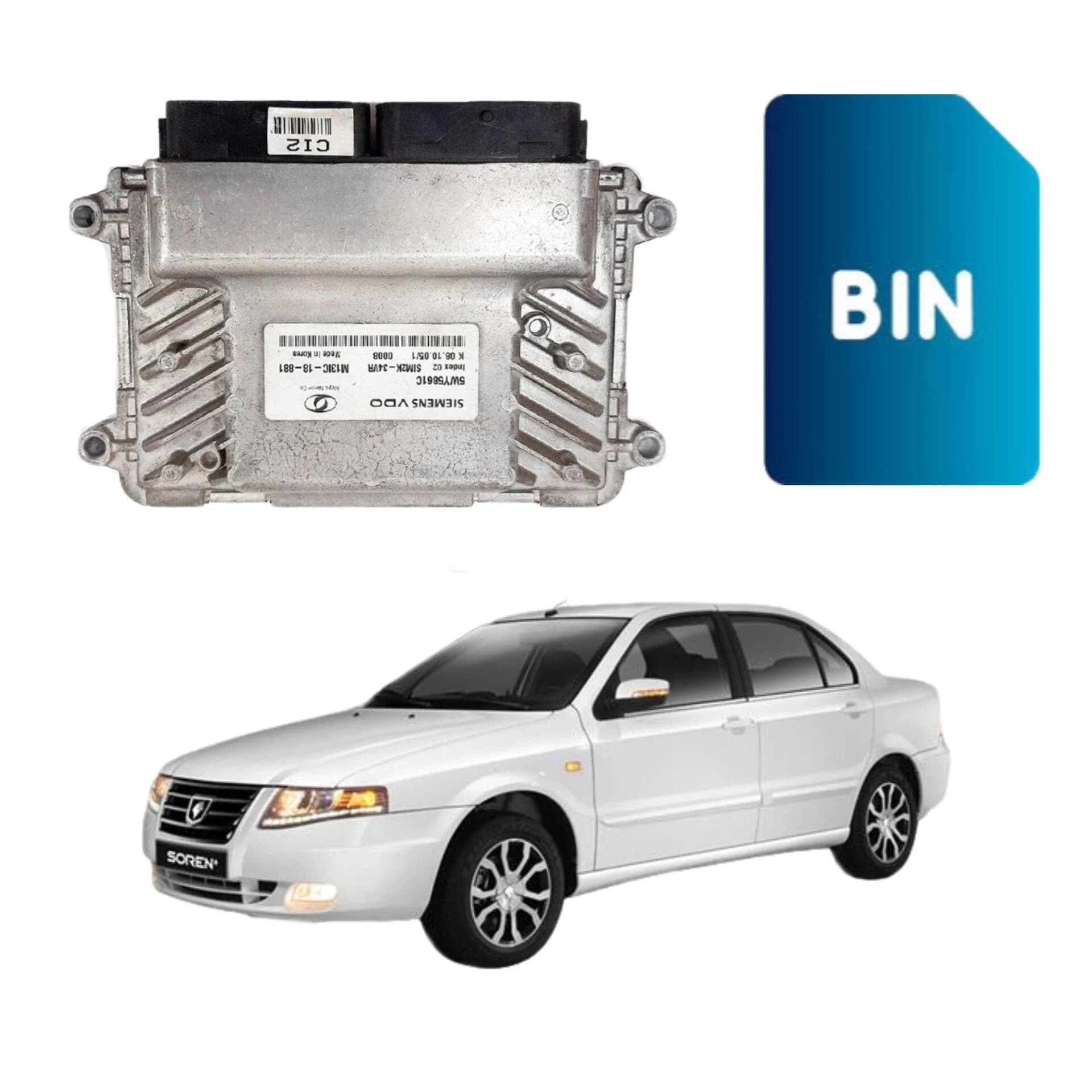 فایل دامپ بیکد ایسیو زیمنس SIEMENS-Samand_Soren-Petrol(CGE)New