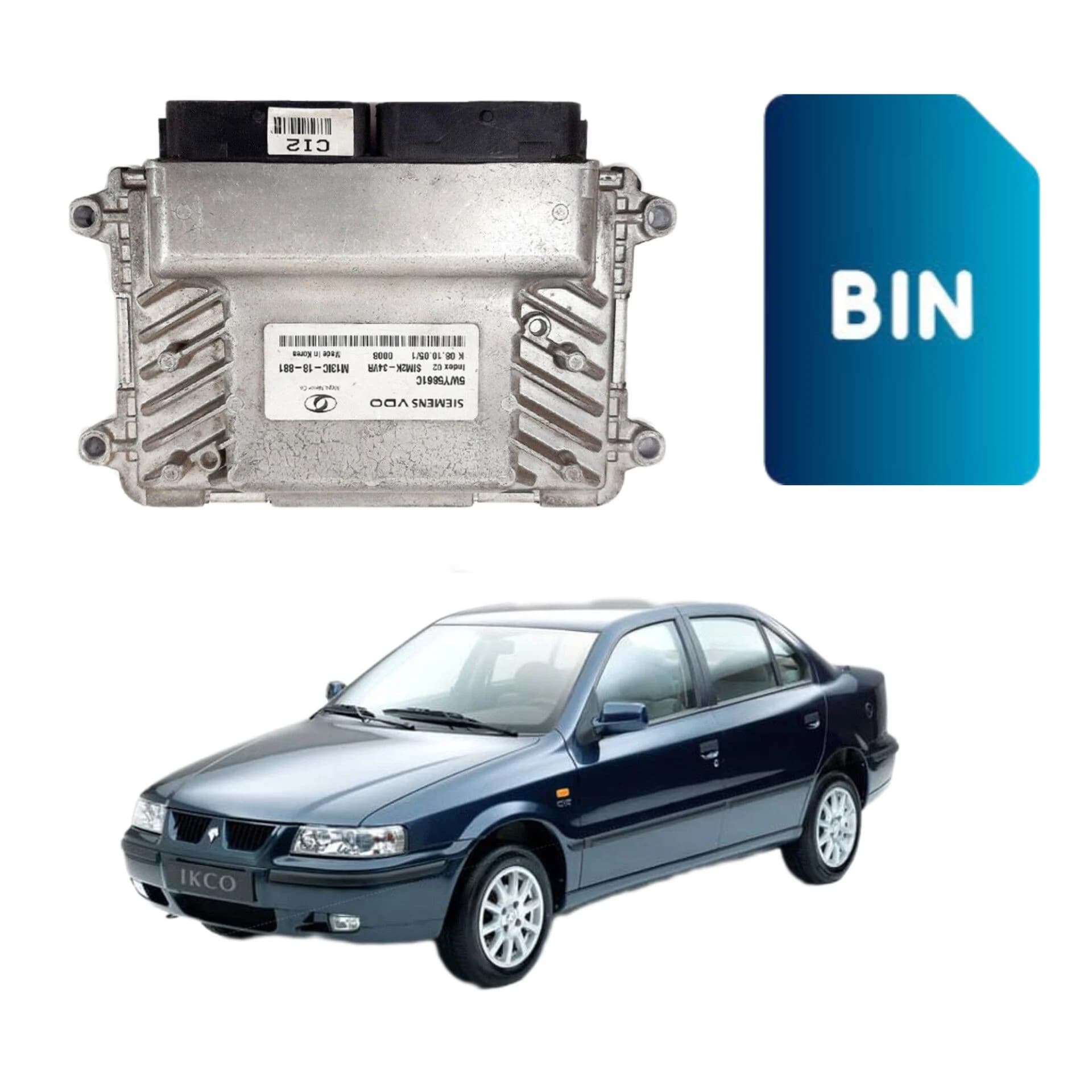 فایل دامپ بیکد ایسیو زیمنس SIEMENS-Samand_MicroHybrid(CA2Petrol)
