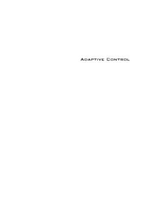 دانلود کتاب Adaptive Control