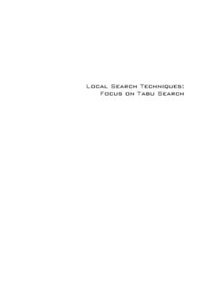 دانلود کتاب Tabu Search