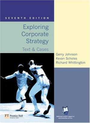 دانلود کتاب Exploring Corporate Strategy: Text & Cases (7th Edition)