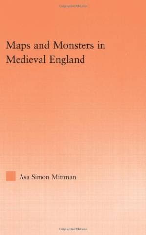 دانلود کتاب Maps and Monsters in Medieval England (Studies in Medieval History and Culture)