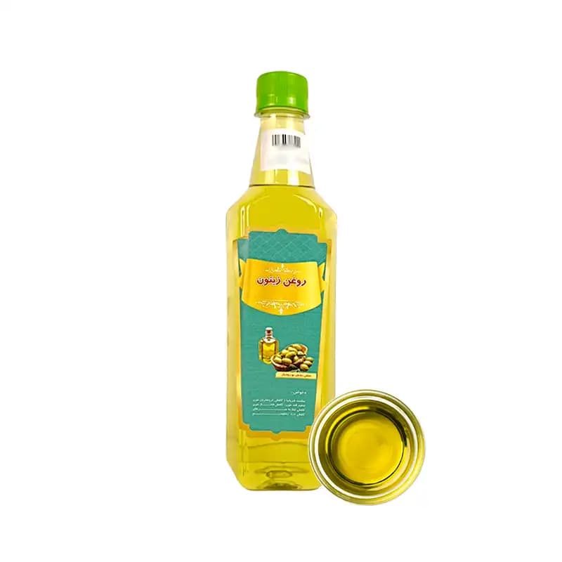 روغن زیتون سنتی بی‌بو نیم لیتری