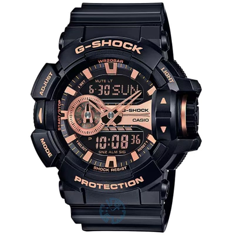 ساعت مردانه کاسیو جیشاک مدل CASIO GA-400GB-1A4 — تصویر ۵