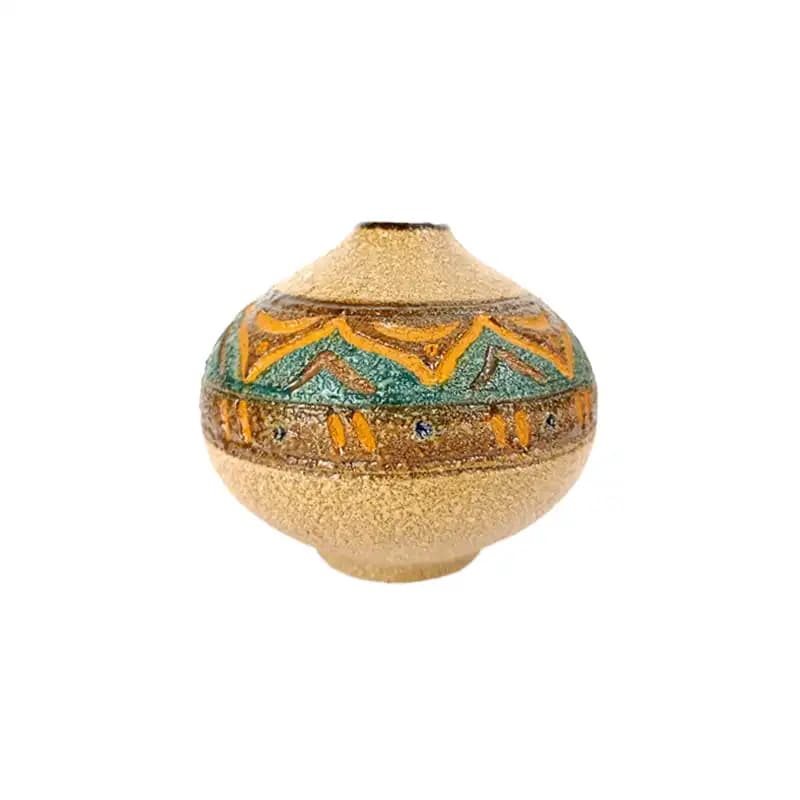 گلدان گوی بافت نیشابوری کد 002
