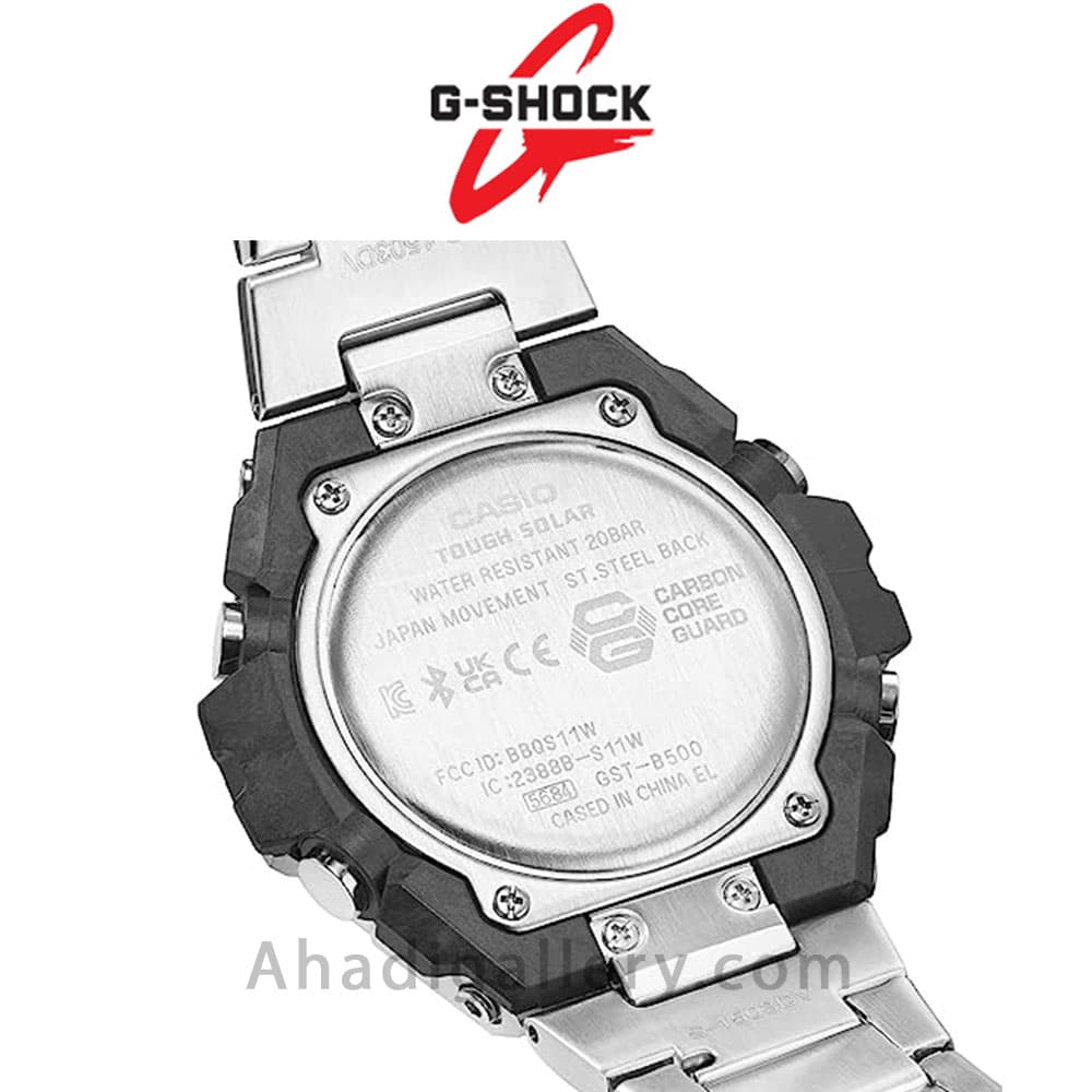 G-Shock کاسیو مدل CASIO-GST-B500D-1A1DR — تصویر ۸