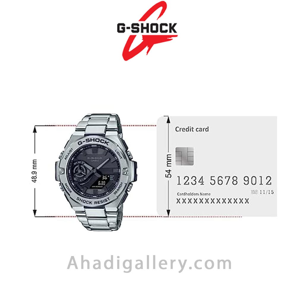 G-Shock کاسیو مدل CASIO-GST-B500D-1A1DR — تصویر ۱۰