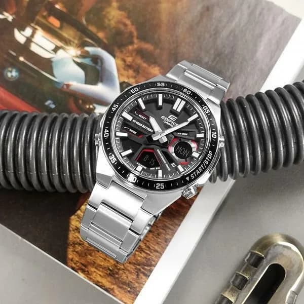 ساعت مردانه کاسیو ادیفیس مدل CASIO EFV-C110D-1A4V — تصویر ۲