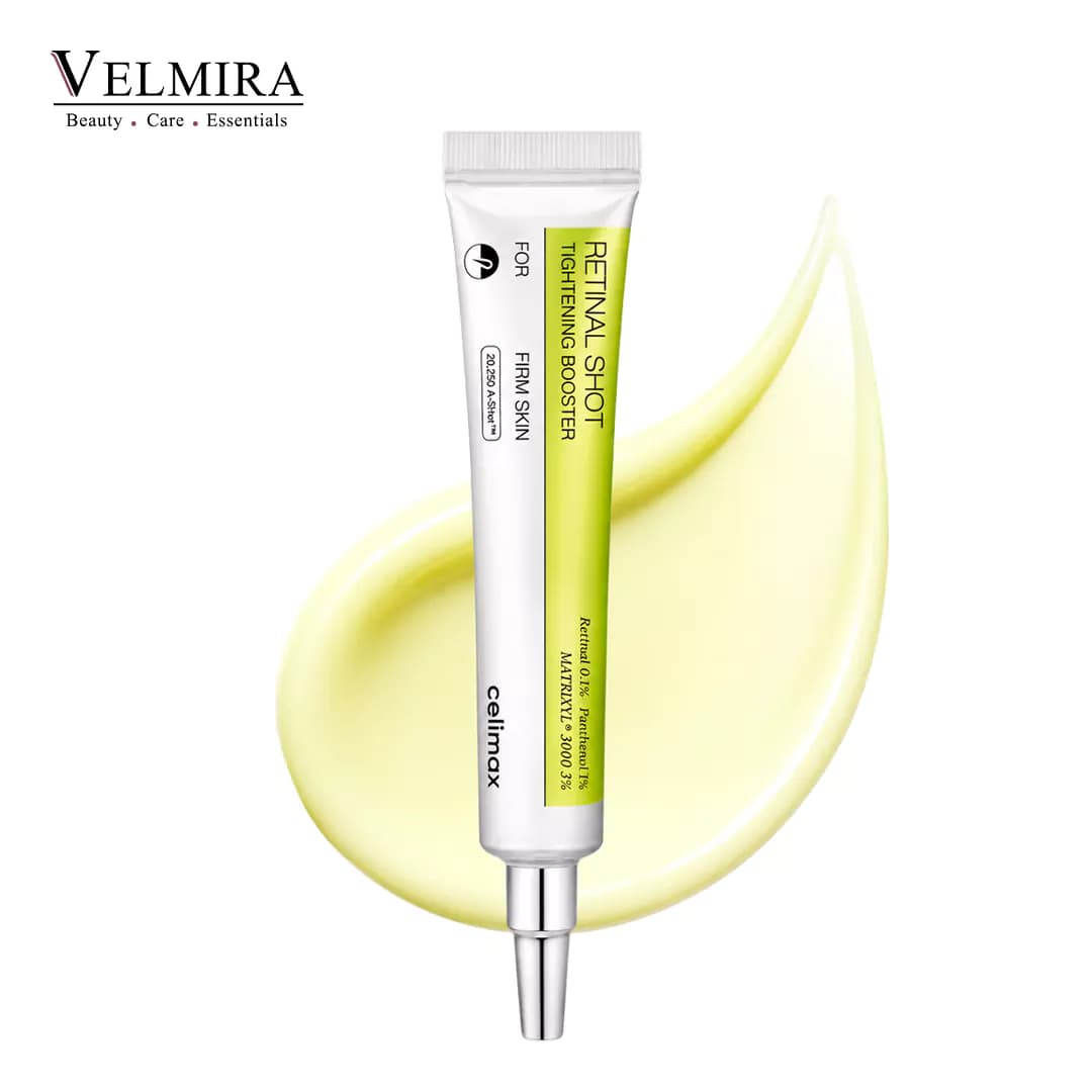 کرم لایه‌بردار و سفت‌کننده موضعی رتینال شات سلیمکس Celimax مدل Tightening Booster حجم ۱۵ میلی‌لیتر