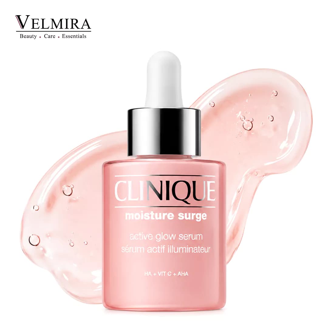 سرم آبرسان و روشن کننده کلینیک (Clinique) مدل Moisture Surge Active Glow حجم ۵۰ میلی‌لیتر