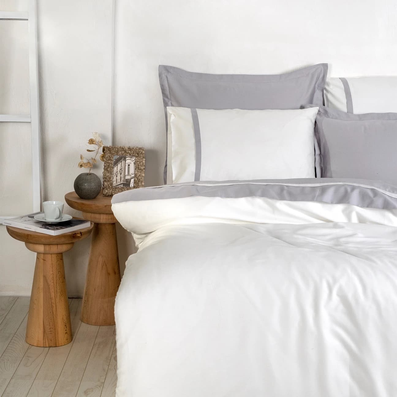 سرویس ملحفه New Basic دونفره کینگ سایز برند ecocotton — تصویر ۳