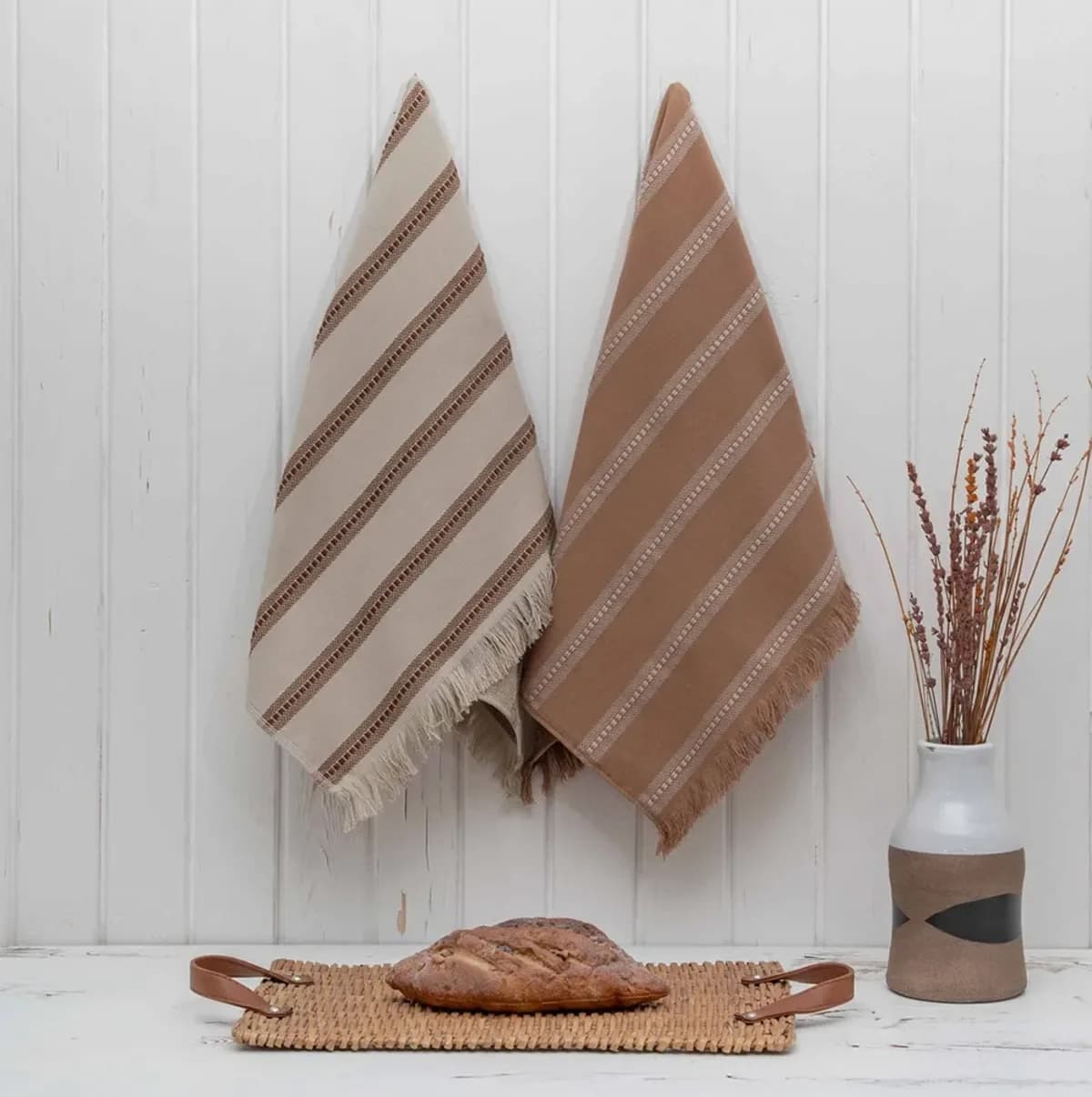 حوله آشپزخانه 2تکه Neva برند ecocotton سایز 70*50 — تصویر ۳