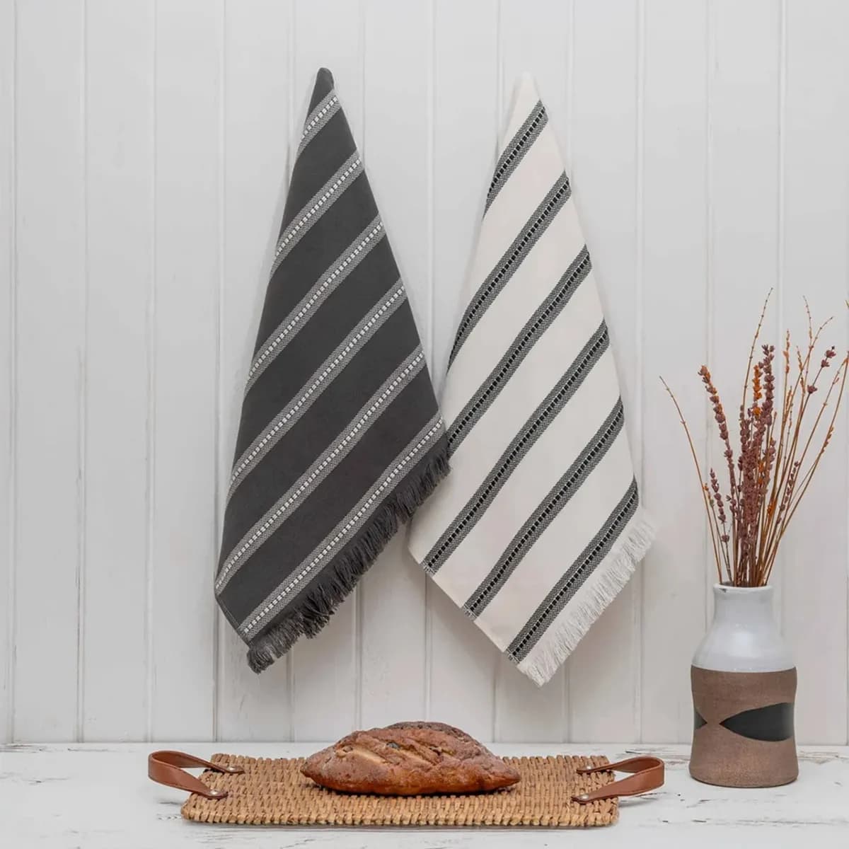 حوله آشپزخانه 2تکه Neva برند ecocotton سایز 70*50 — تصویر ۴