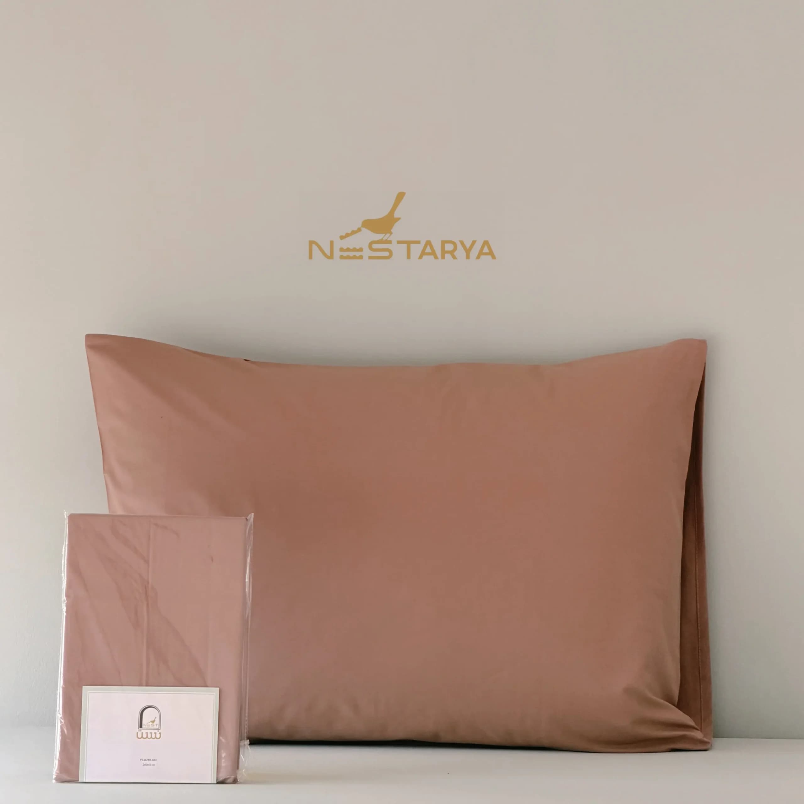روبالشی بیسیک کارن قهوه ای روشن برند Nest