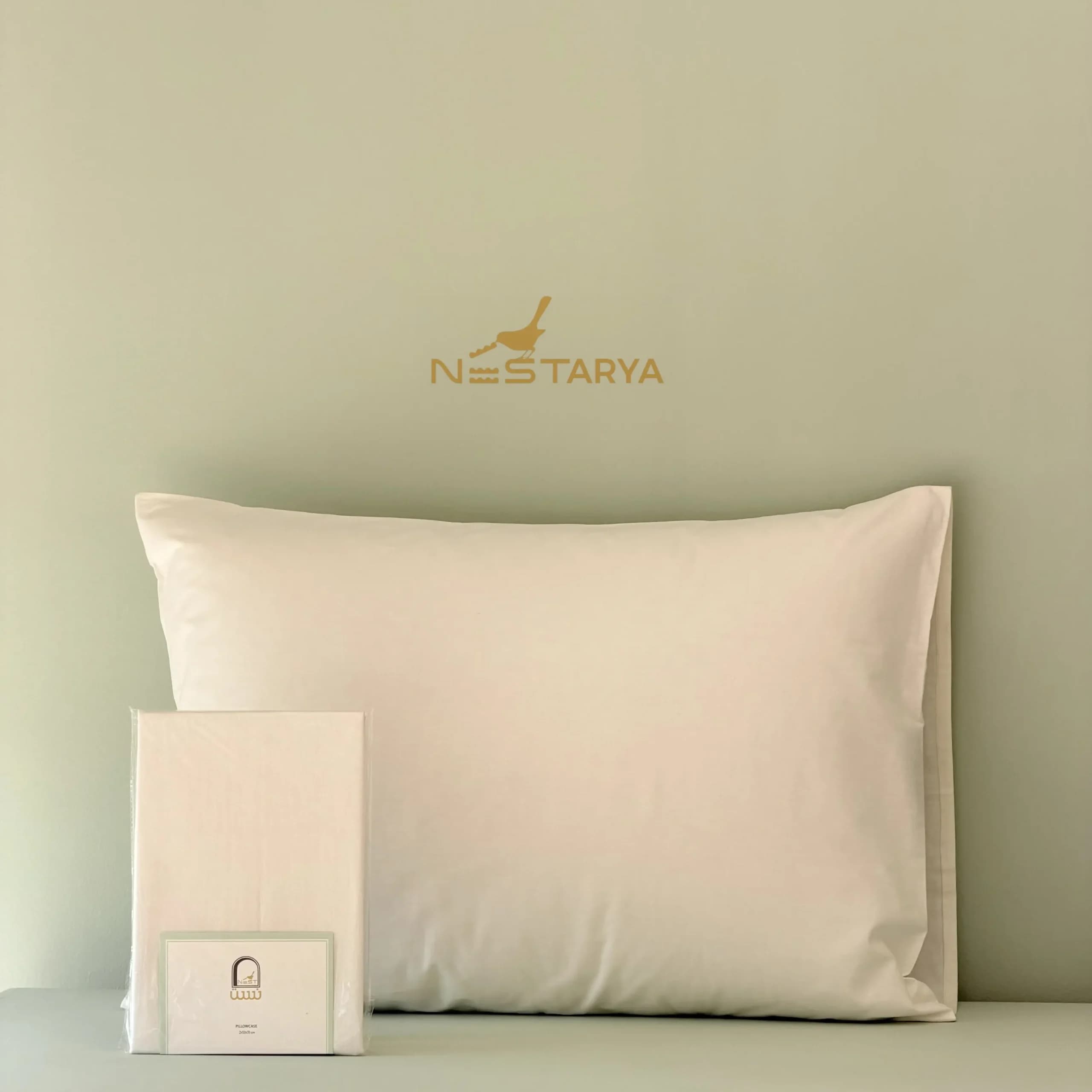 روبالشی بیسیک کارن کرم برند Nest