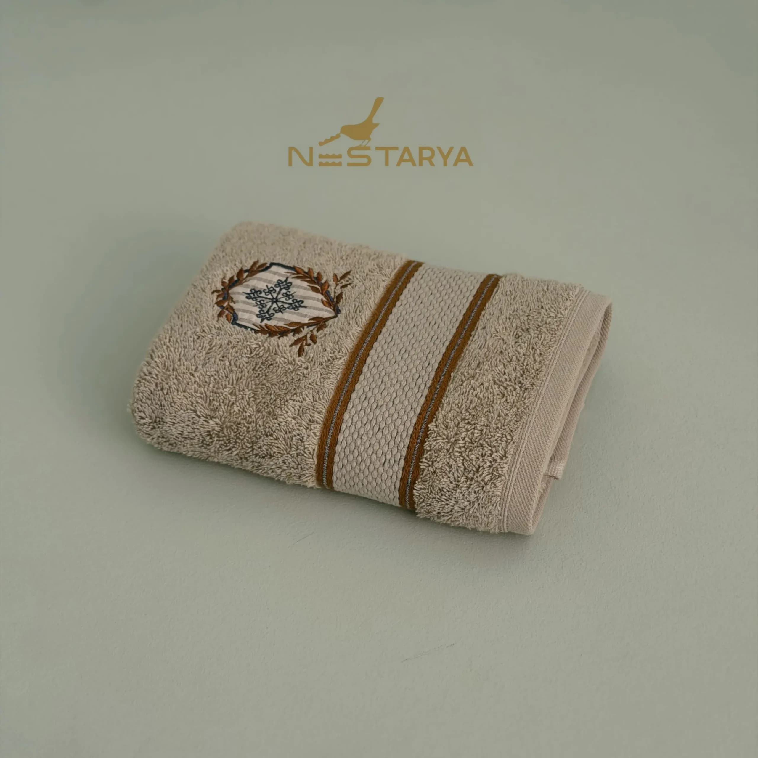 حوله دست و صورت Latifa Erkek برند ecocotton سایز 90*50