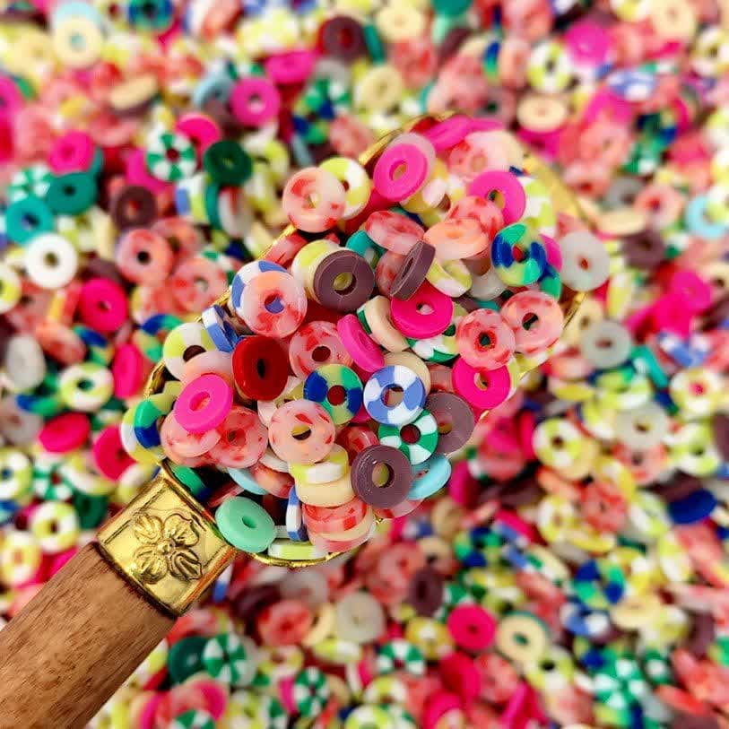 فیمو واشری رنگارنگ (50گرمی)
