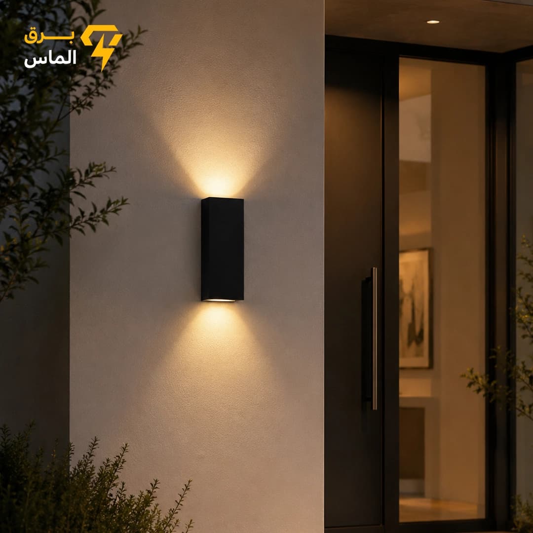 چراغ دیواری دکوراتیو 6 وات دو طرفه مستطیل