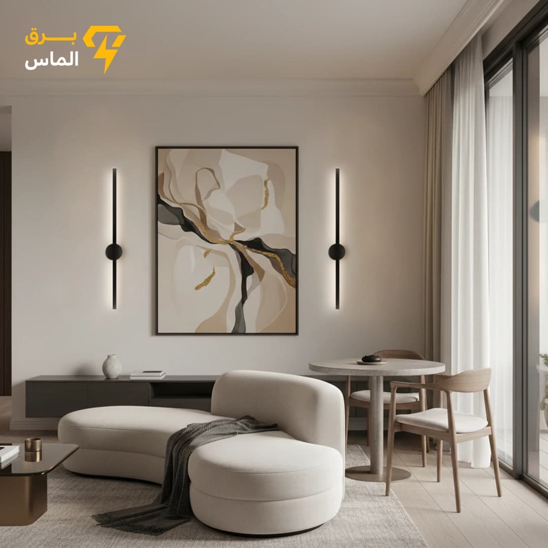 چراغ دیواری MK مدل مدرن کد DL60 / آلومینیوم دایکاست / نور نچرال / ضمانت 2 ساله معتبر — تصویر ۲