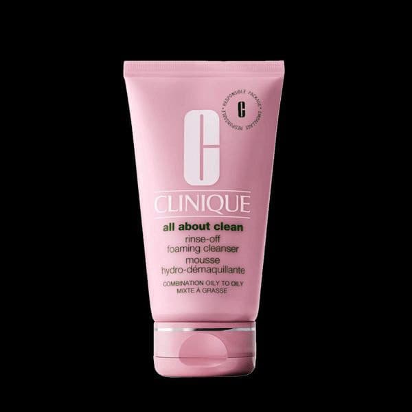 فوم شستشوی صورت انواع پوست 150میل Clinique rinse off foaming cleanser