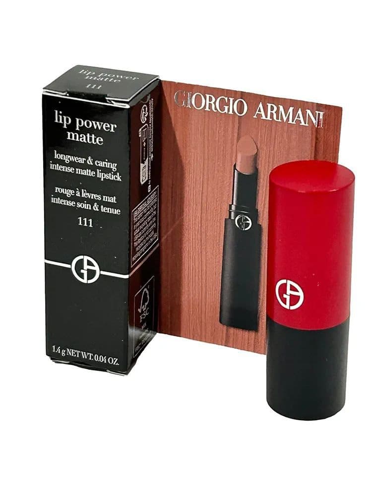رژلب مات ماندگار جورجیو آرمانی GIORGIO ARMANI lip power matte lipstick