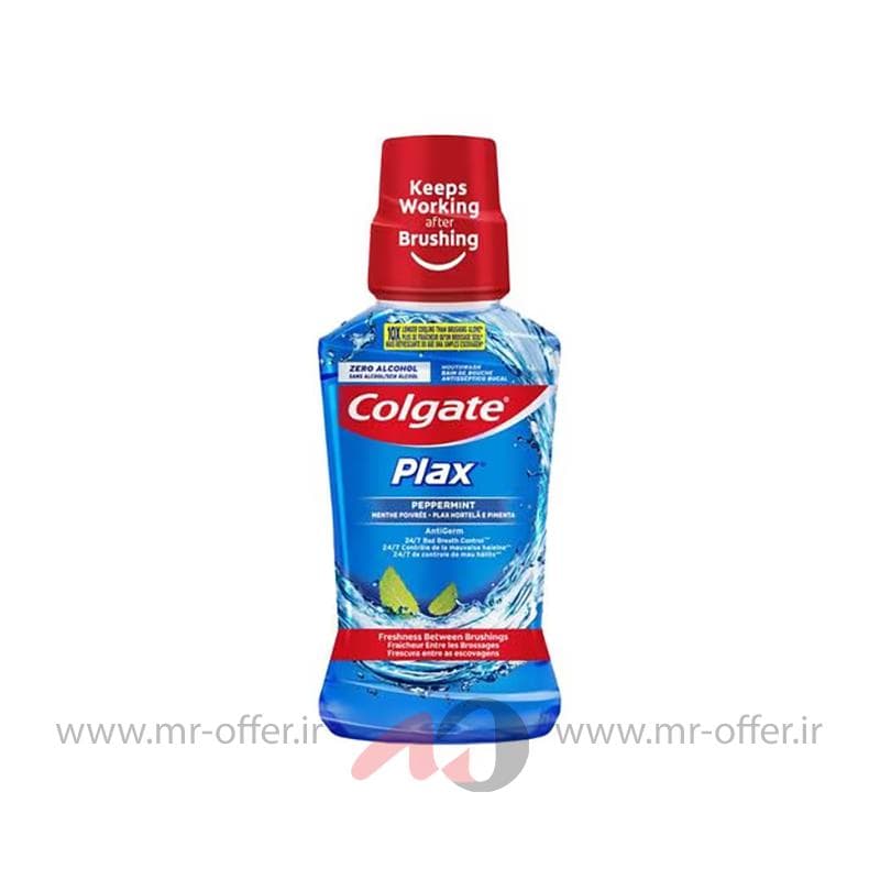 دهان شویه کلگیت مدل Peppermint حجم 250 میلی لیتر