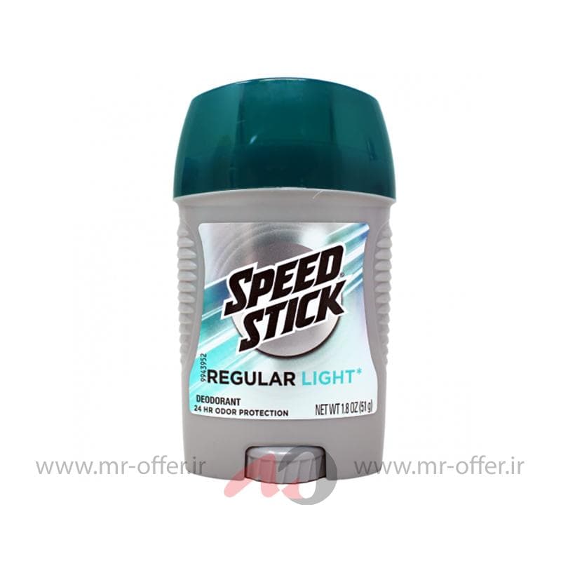 استیک ضدتعریق اسپید استیک مدل Regular light وزن 51 گرم