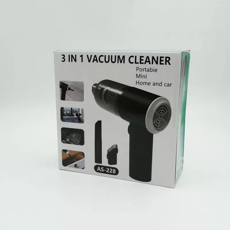🌀 جارو شارژی ۳ در ۱ AS-228 | دمنده + مکنده + قابل حمل — تصویر ۶