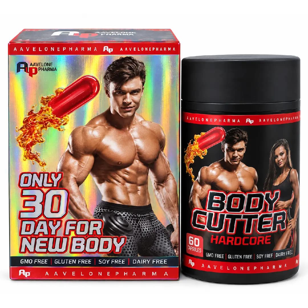 چربی‌سوز Body Cutter Hardcore اولون فارما ۶۰ کپسول — تصویر ۳