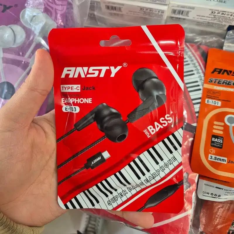 هندزفری اورجینال سیمی Ansty مدل XQ22 — تصویر ۵