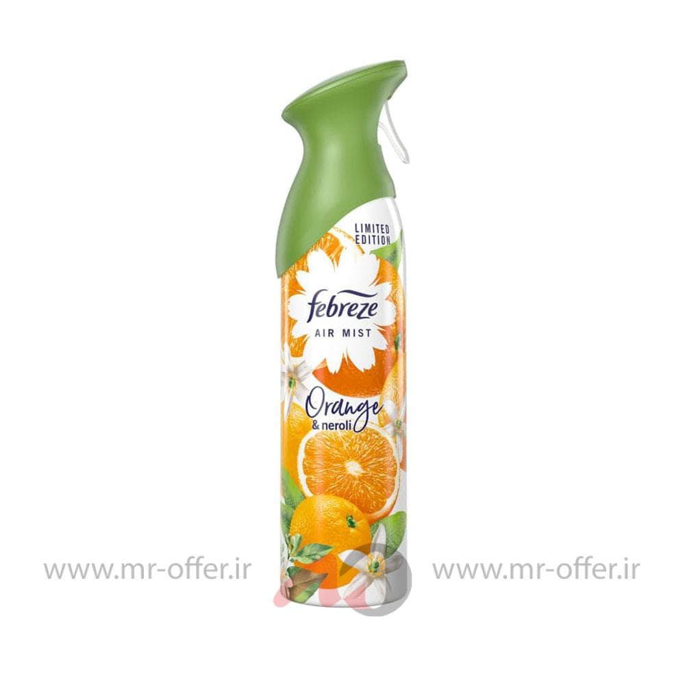 اسپری خوشبو کننده هوا فبرز مدل Orange & neroli حجم 300 میلی لیتر
