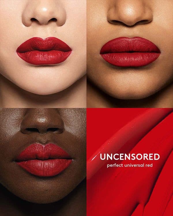 رژ لب فنتی بیوتی رنگ قرمز FENTY BEAUTY LONGWEAR FLUID LIP COLOR — تصویر ۲